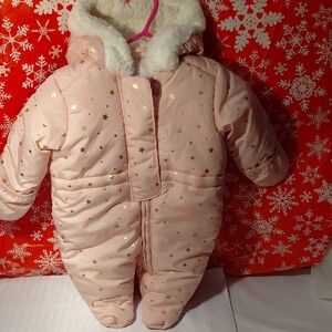 The Children's Place Pink Star Suit